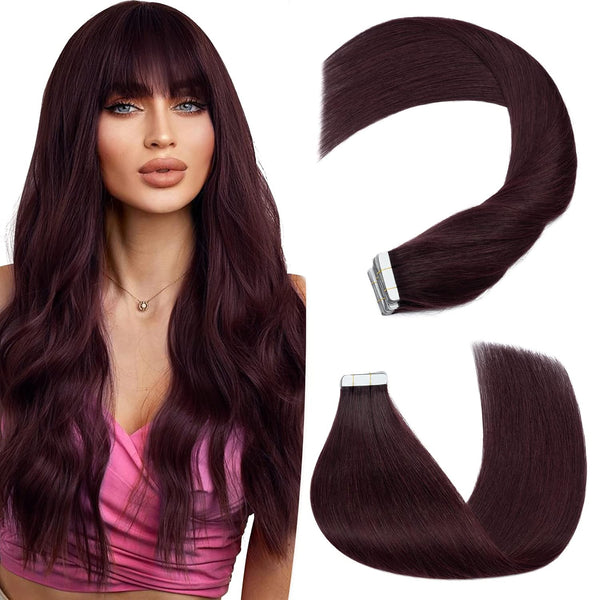 EasyGrip Tape-In Extensions – Effortless Blend, Zero Damage_Placement Of Tape In Hair Extensions