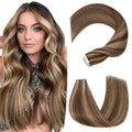 Medium Brown mix Dark Blonde