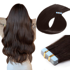 Customizable Color Tape-in Hair Extensions