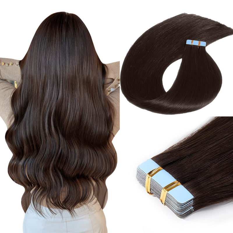 Cuticle Aligned Invisible Tape Hair Extensions