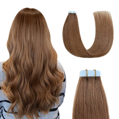 Seamless Invisible Tape-in Hair Extensions