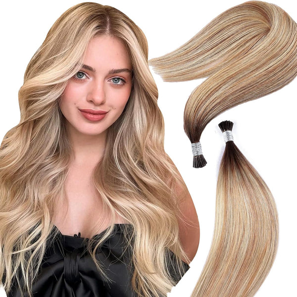 Natural Look I Tip Hair Extensions Human Hair - Soft, Tangling-Free Strands