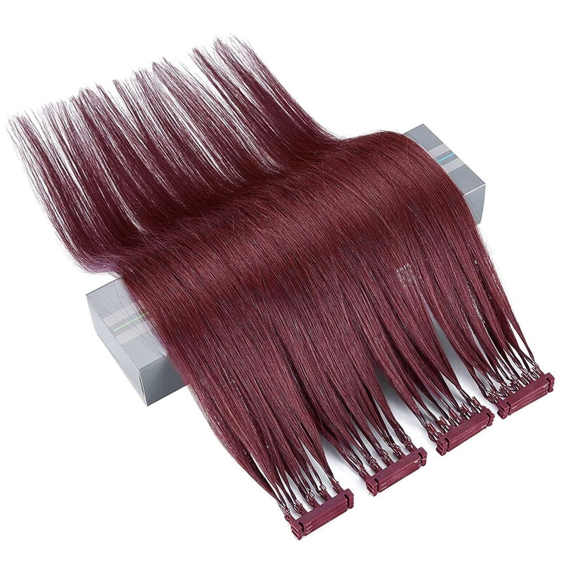 Real Human Hair 6D Extensions - Seamless Blending & All-Day Comfort