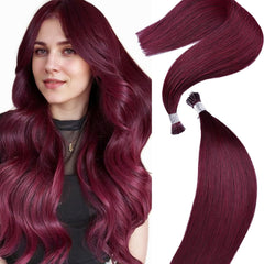 I Tip Human Hair Extensions – Customizable Lengths and Colors Offered