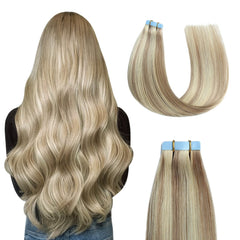 Seamless Invisible Tape-in Hair Extensions