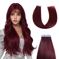 Seamless Invisible Tape-in Hair Extensions