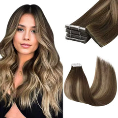 Premium Tape-In Hair Extensions,placement of tape in hair extensions,wigs tape hair_wefts