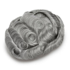 Men's Professional Hairpieces with Invisible Base - Ultra-Lightweight