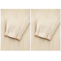 Invisible Seamless PU SKin Weft Human Hair Injected PU Wefts