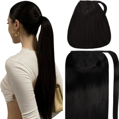 Luxe Virgin Hair Ponytail Extensions: Perfect for Parties, Weddings, or Everyday Glamour