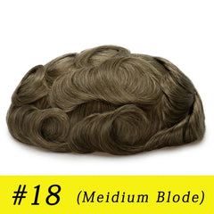 Unmatched Comfort: Full Swiss Lace Men’s Hairpiece for Every Occasion