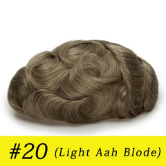 High-Definition Fake Man Bun Wig for a Polished Look