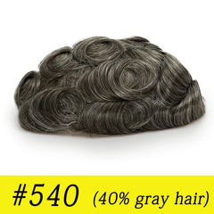 Unmatched Comfort: Full Swiss Lace Men’s Hairpiece for Every Occasion