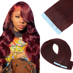 Invisible Hold Tape-In Hair Extensions – No Glue,No Damage,Placement Of Tape In Hair Extensions