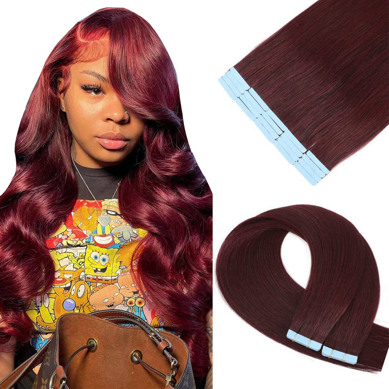 Invisible Hold Tape-In Hair Extensions – No Glue,No Damage,Placement Of Tape In Hair Extensions