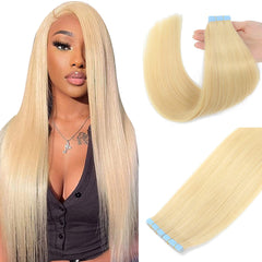 Invisible Hold Tape-In Hair Extensions – No Glue,No Damage,Placement Of Tape In Hair Extensions